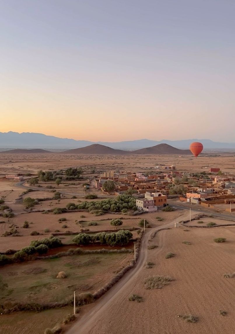 Maroc Montgolfière